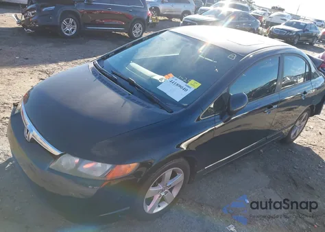 2008 Honda Civic Ex из США, поврежденный, VIN 1HGFA16848L030690